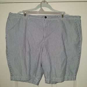 Michael Kors Striped Cotton Chino Shorts Men's sz 40x8.